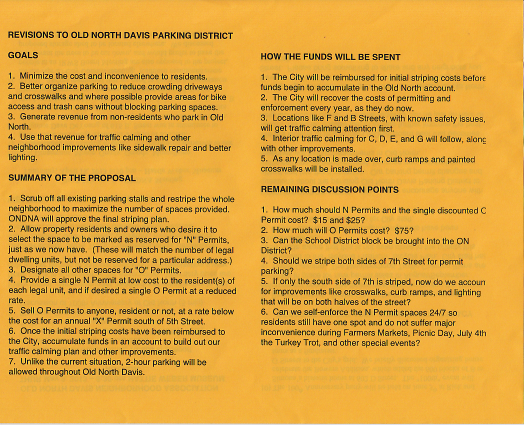 May 6th doorstep flyer, side 2